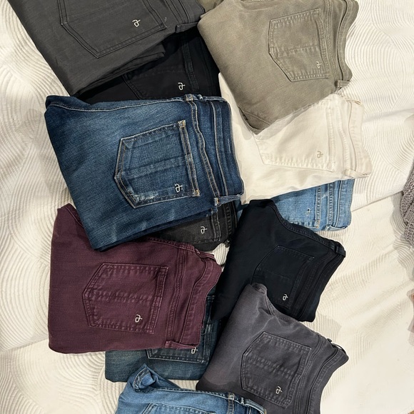 13 pair of rag & bone jeans, size 27 & 28 - Picture 2 of 2